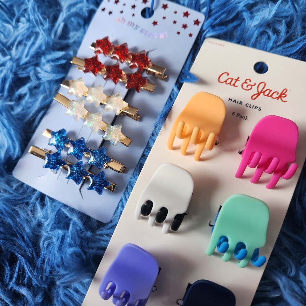 Cat & Jack Hair Clips Set